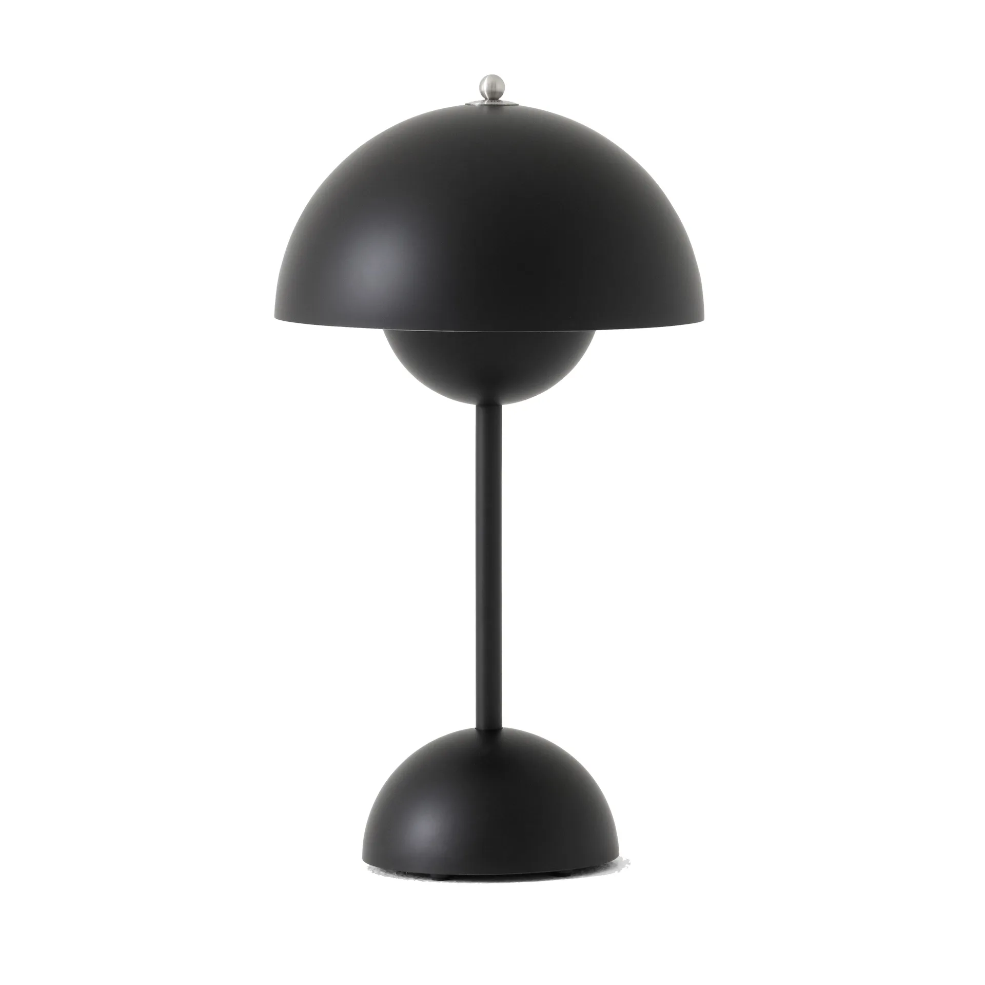 Flowerpot portable tafellamp VP9, Matt black &Tradition