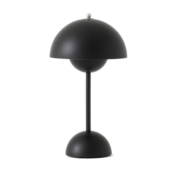 Flowerpot portable tafellamp VP9 - Matt black - &Tradition