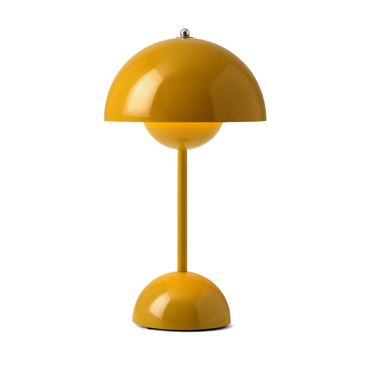 Flowerpot portable tafellamp VP9, Mustard &Tradition