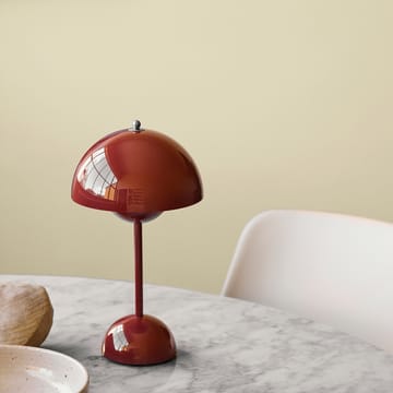Flowerpot portable tafellamp VP9 - Red brown - &Tradition