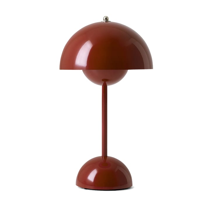 Flowerpot portable tafellamp VP9 - Red brown - &Tradition