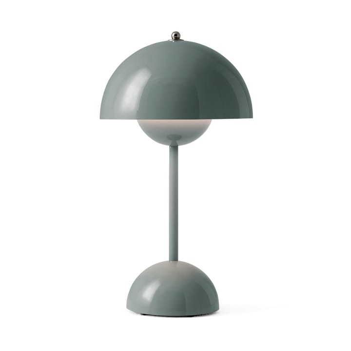 Flowerpot portable tafellamp VP9, Stone blue &Tradition