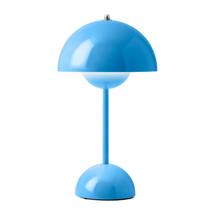 Flowerpot portable tafellamp VP9, Swim blue &Tradition