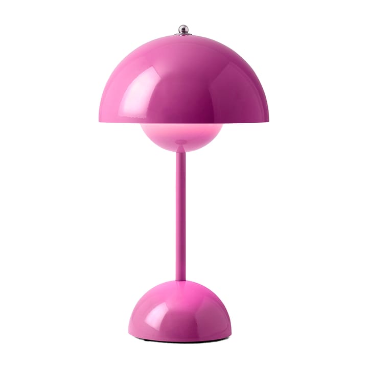 Flowerpot portable tafellamp VP9, Tangy pink &Tradition