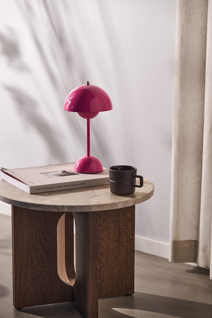Flowerpot portable tafellamp VP9, Tangy pink &Tradition