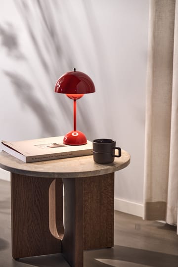 Flowerpot portable tafellamp VP9 - Vermilion red - &Tradition