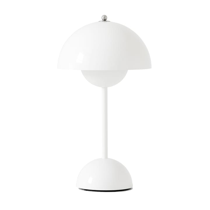 Flowerpot portable tafellamp VP9, White &Tradition