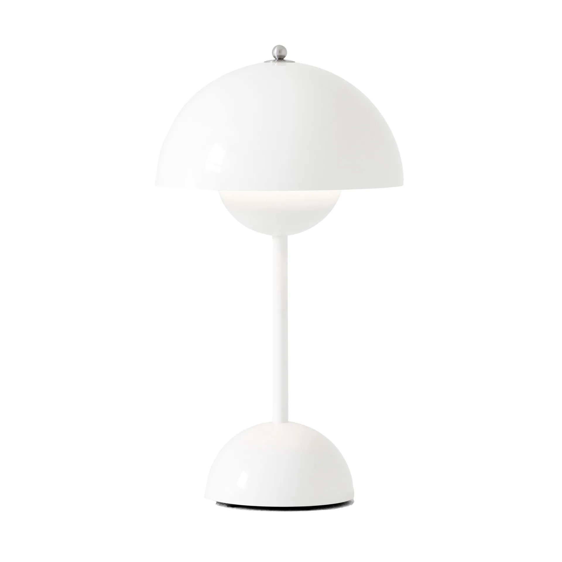 Flowerpot portable tafellamp VP9, White &Tradition
