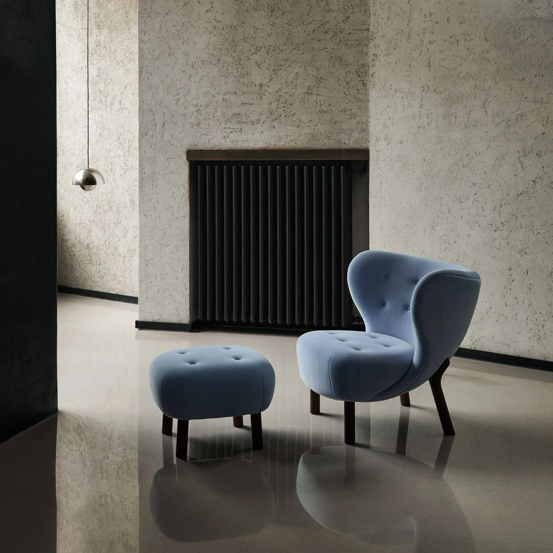 Flowerpot VP1 hanglamp Anniversary Edition, pewter &Tradition