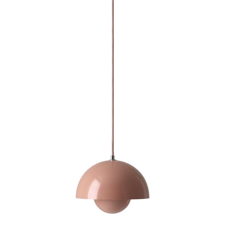 FlowerPot  VP1 hanglamp - beigerood - &Tradition
