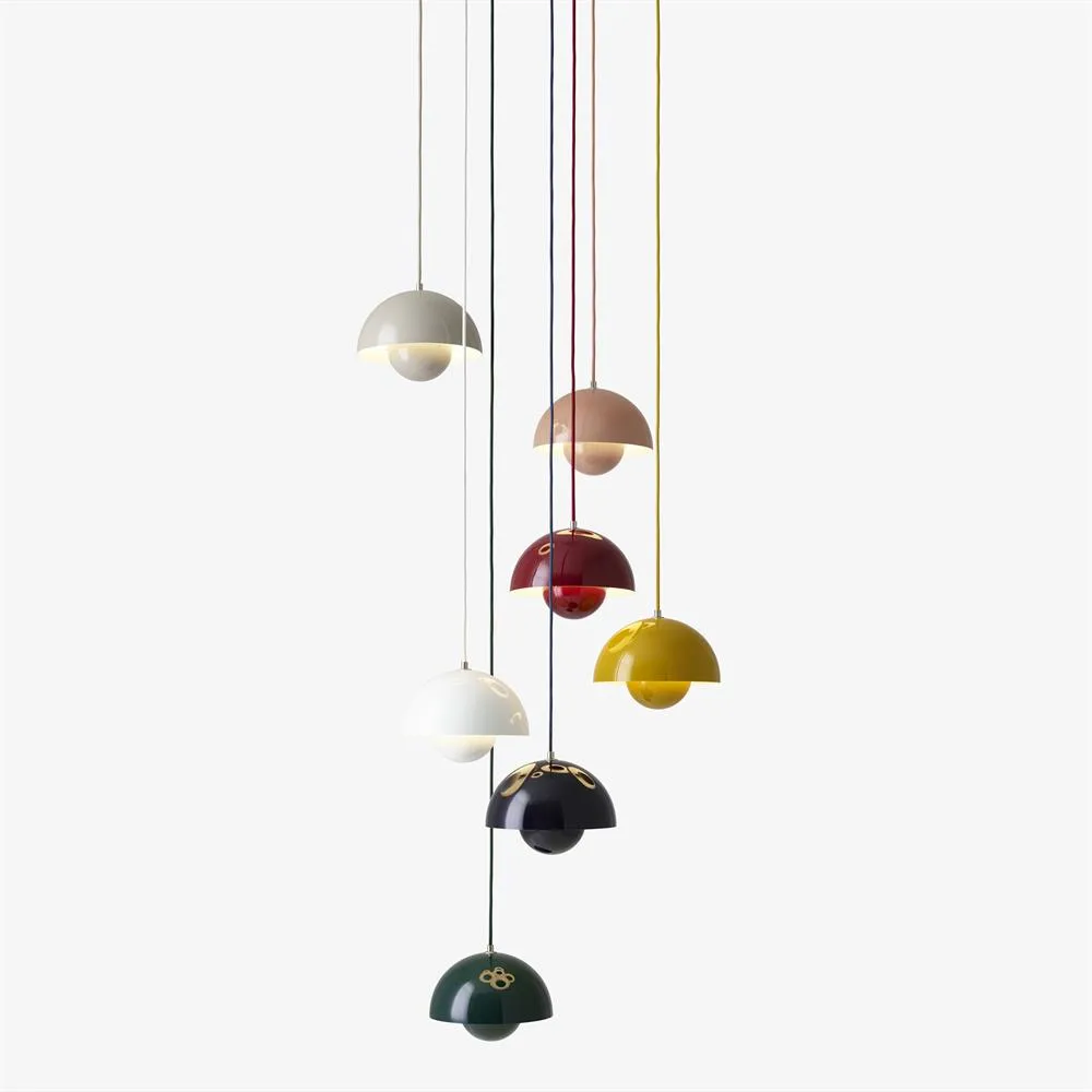 Flowerpot  VP1 hanglamp, beigerood &Tradition
