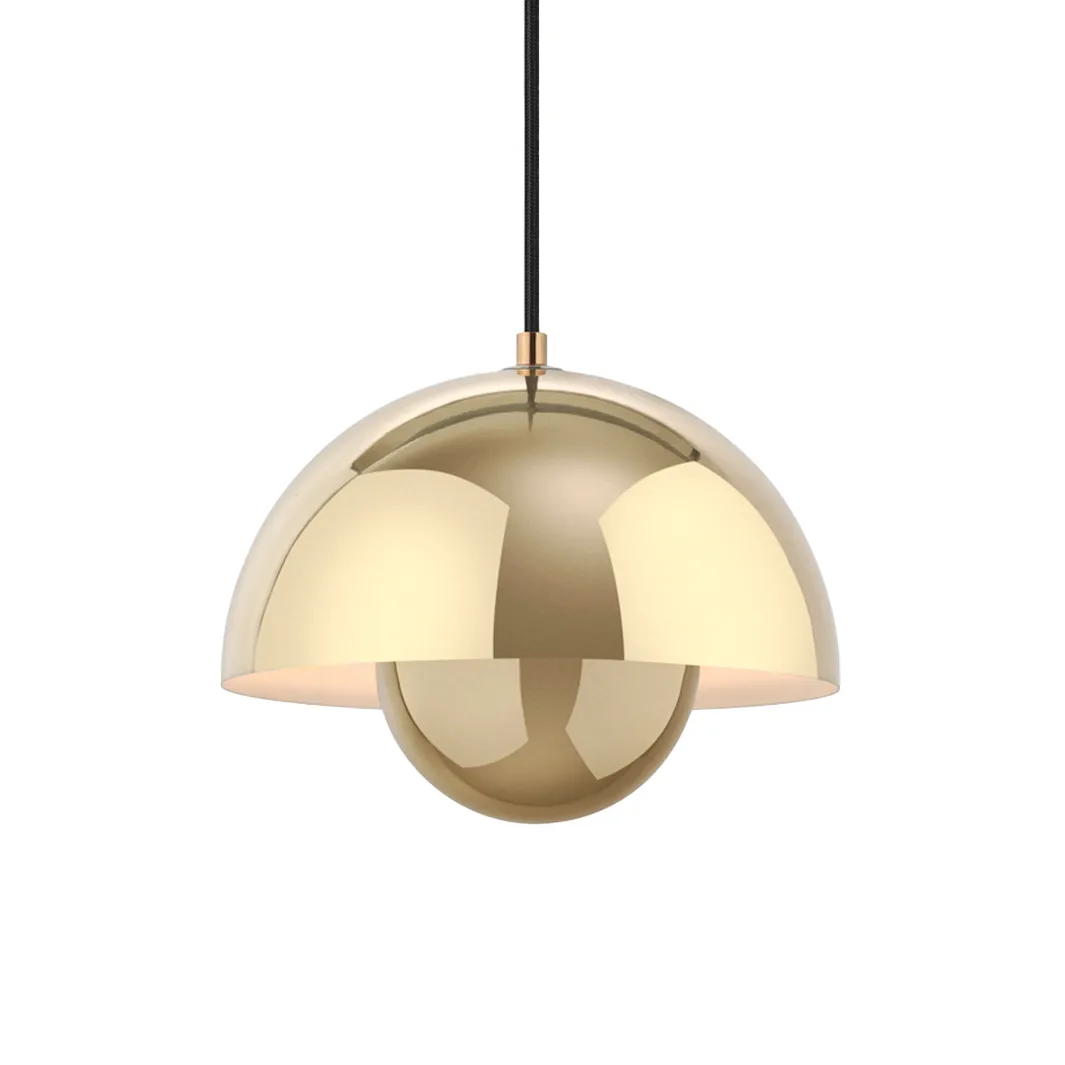 Flowerpot  VP1 hanglamp, Brass-plated &Tradition