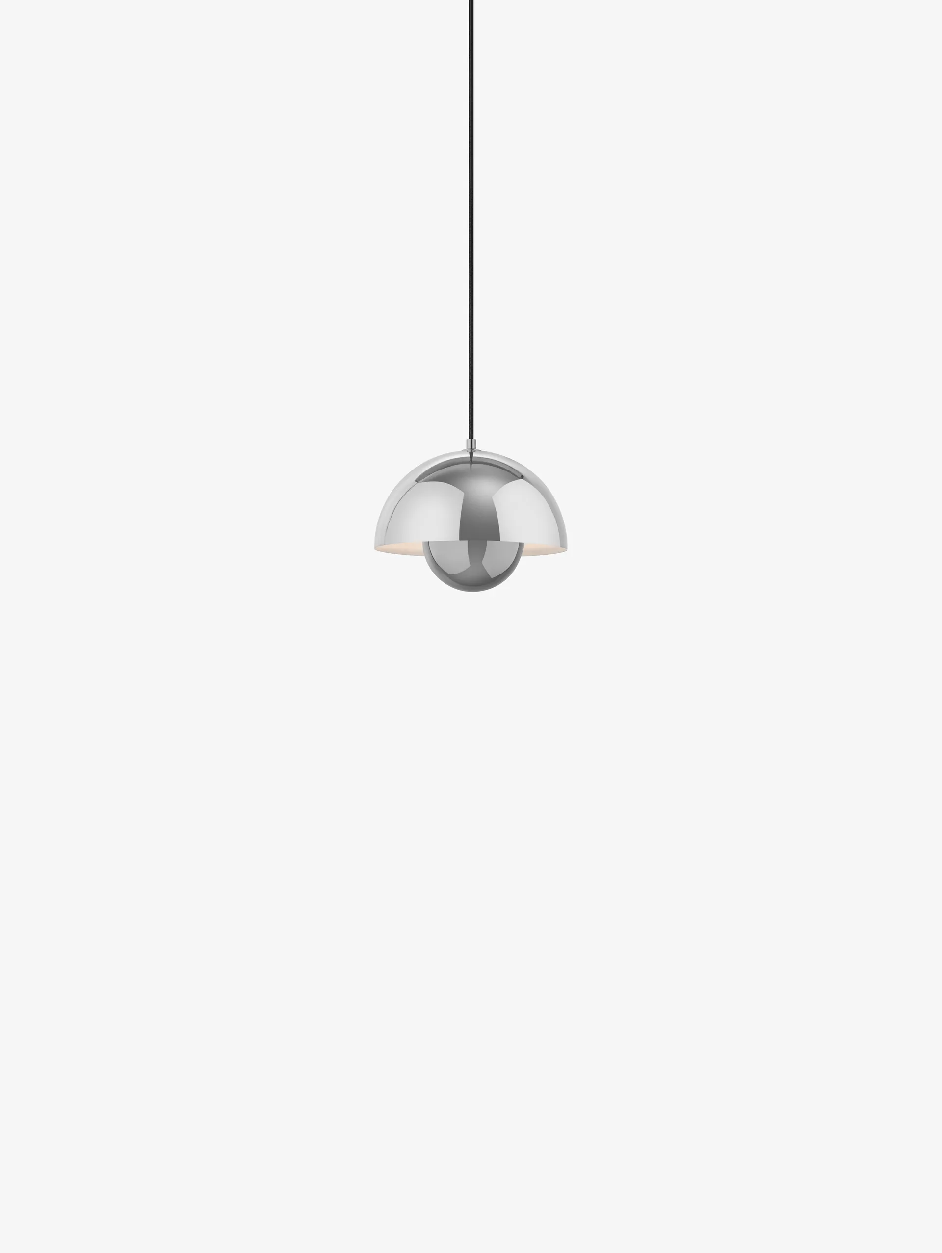 Flowerpot  VP1 hanglamp, Chrome-plated &Tradition