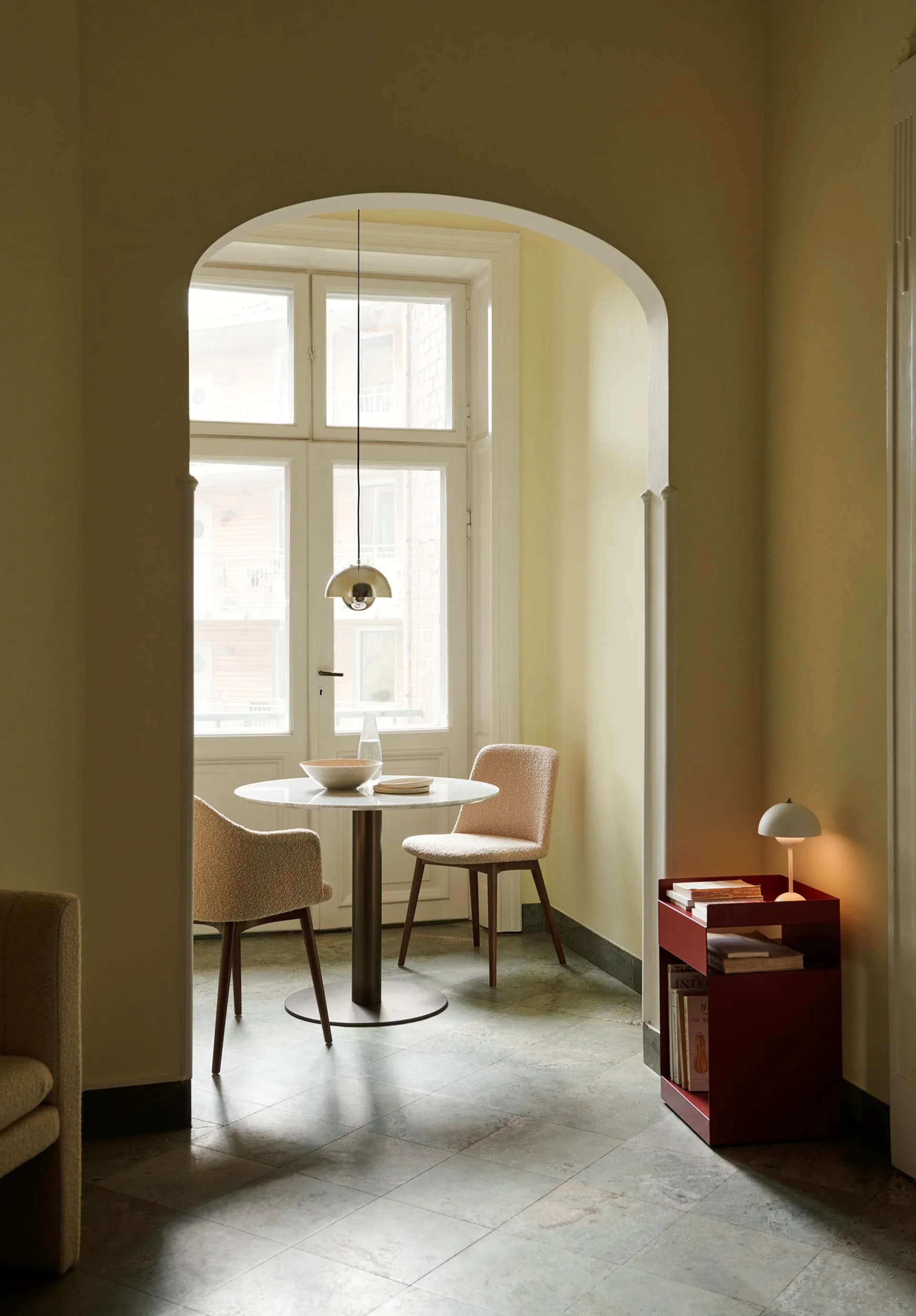 Flowerpot  VP1 hanglamp, Chrome-plated &Tradition