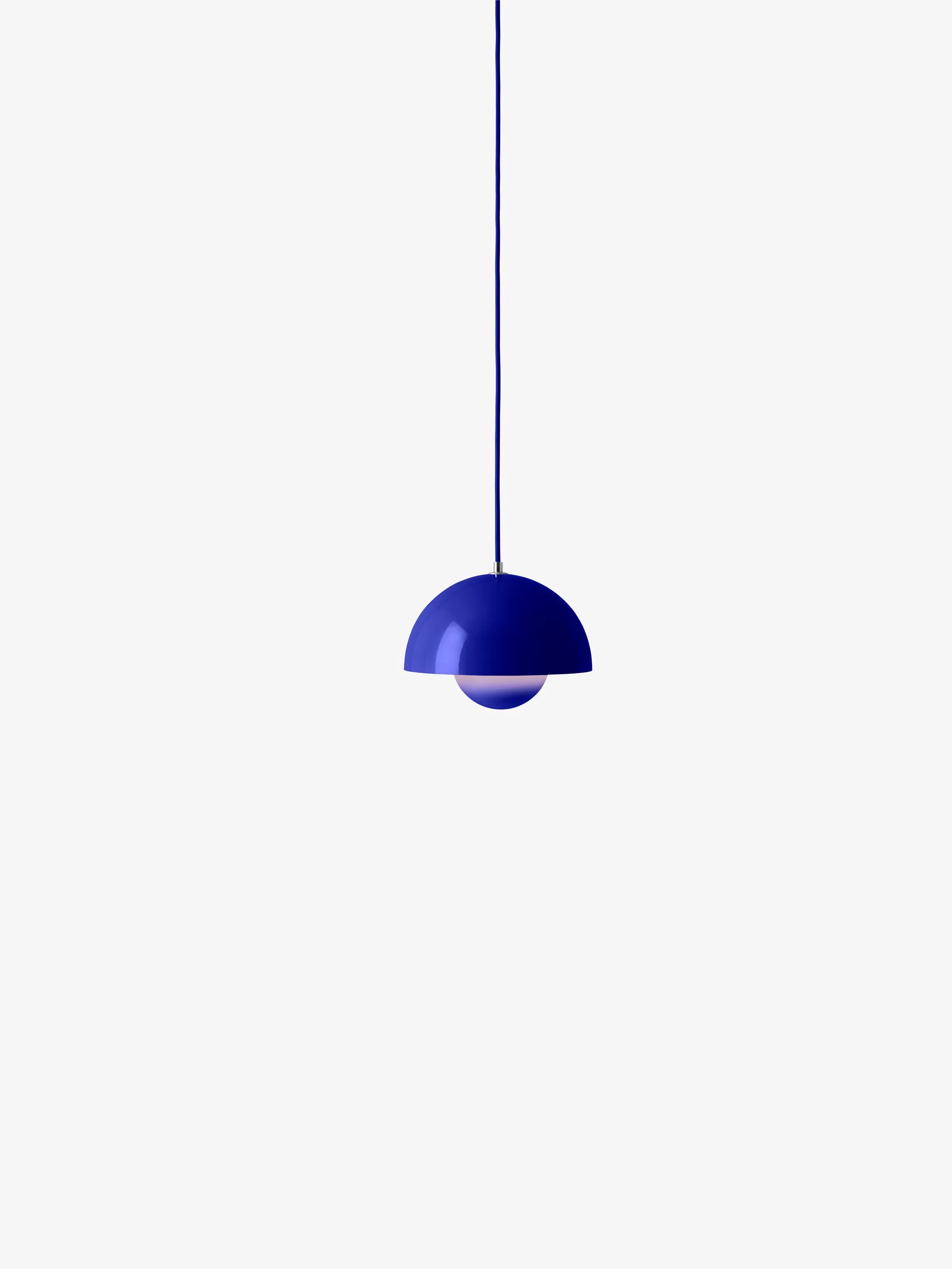 Flowerpot  VP1 hanglamp, Cobalt blue &Tradition