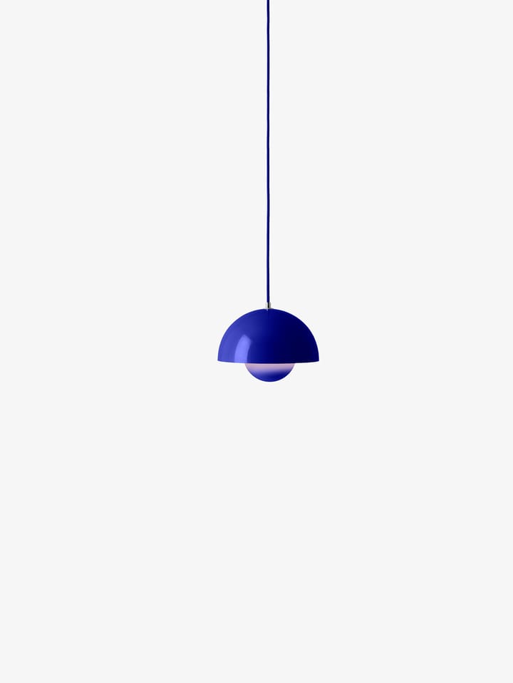 FlowerPot  VP1 hanglamp - Cobalt blue - &Tradition