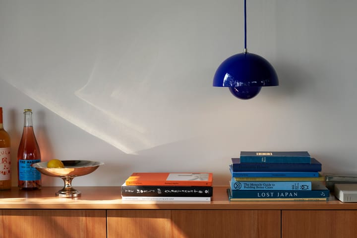 Flowerpot  VP1 hanglamp, Cobalt blue &Tradition