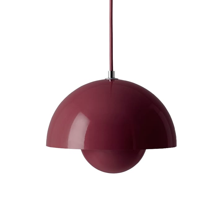 FlowerPot  VP1 hanglamp - Dark plum - &Tradition