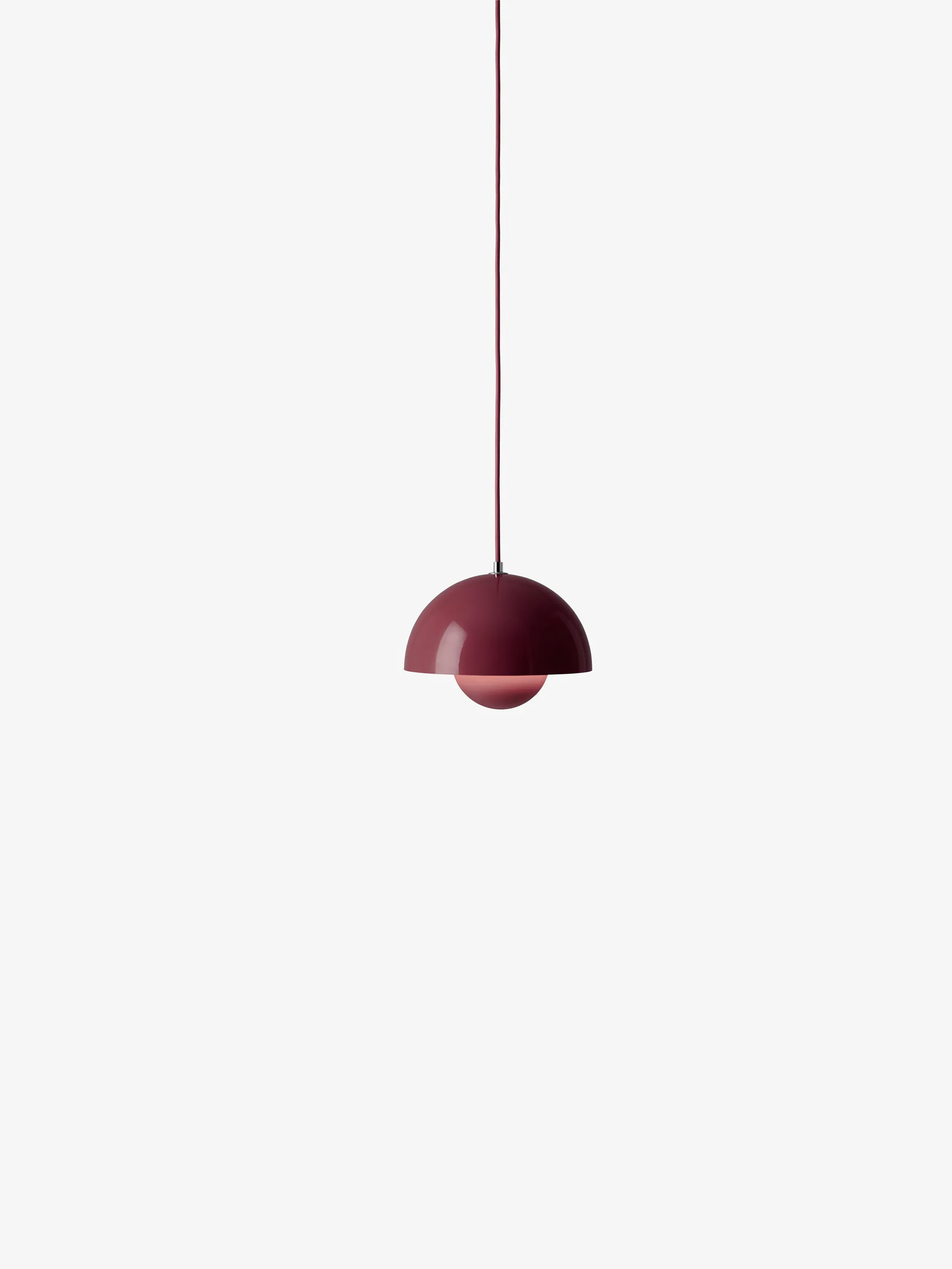 Flowerpot  VP1 hanglamp, Dark plum &Tradition