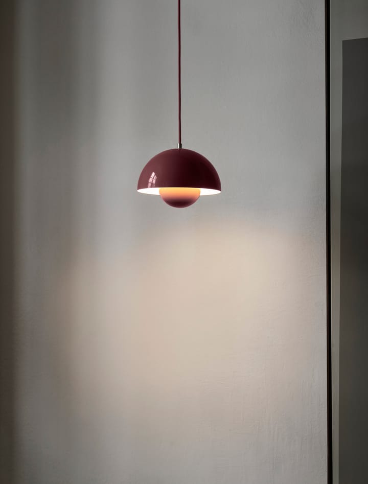 Flowerpot  VP1 hanglamp, Dark plum &Tradition