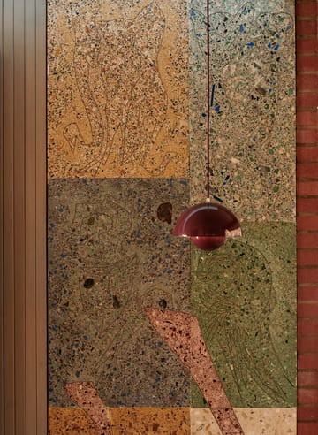 Flowerpot  VP1 hanglamp - Dark plum - &Tradition