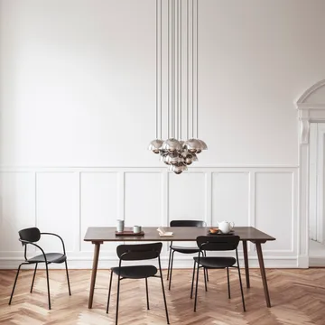 Flowerpot VP1 hanglamp - gepolijst staal - &Tradition