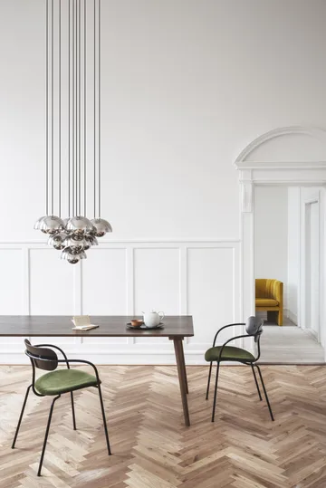 Flowerpot VP1 hanglamp - gepolijst staal - &Tradition