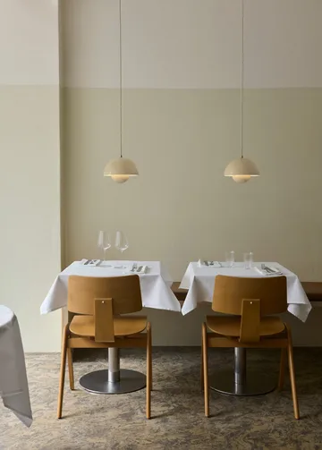 Flowerpot VP1 hanglamp - Ivory - &Tradition