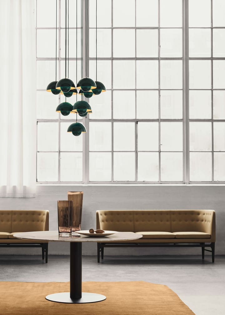 Flowerpot  VP1 hanglamp, mat zwart &Tradition