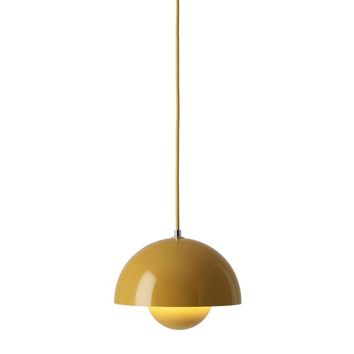 FlowerPot  VP1 hanglamp - mosterdgeel - &Tradition