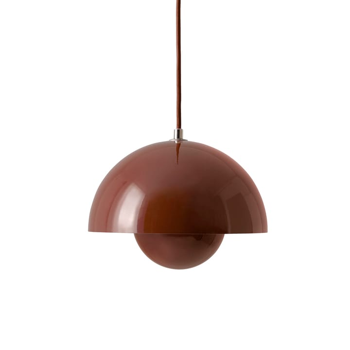 FlowerPot  VP1 hanglamp - Rood-bruin - &Tradition