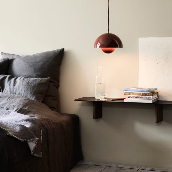Flowerpot  VP1 hanglamp, Rood-bruin &Tradition