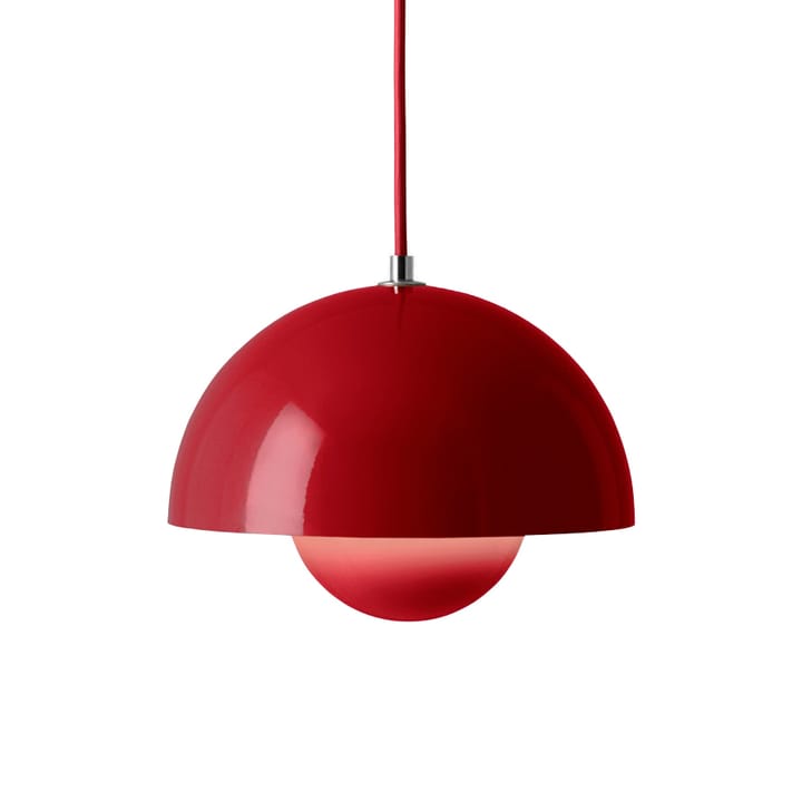 Flowerpot  VP1 hanglamp, Vermilion red &Tradition