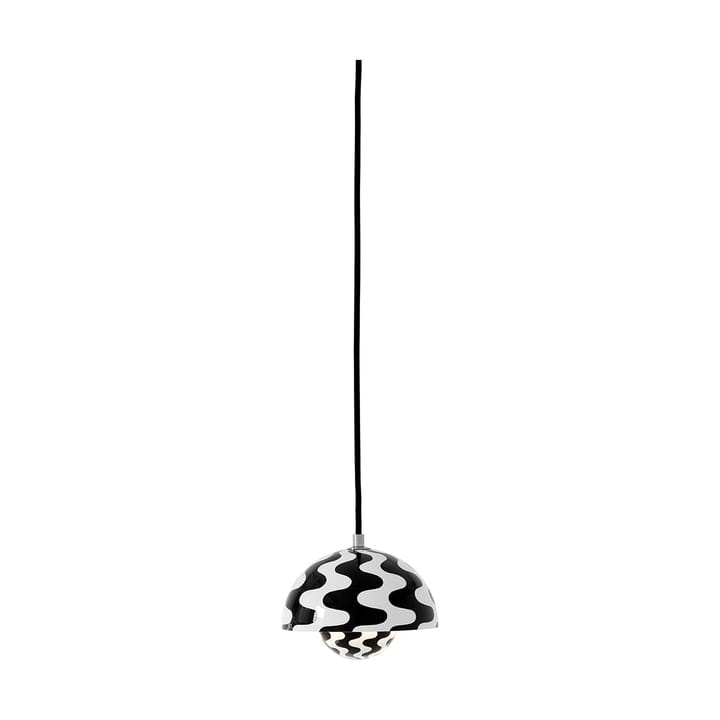 Flowerpot VP10 hanglamp, Black-white &Tradition