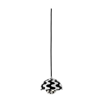 Flowerpot VP10 hanglamp - Black-white - &Tradition