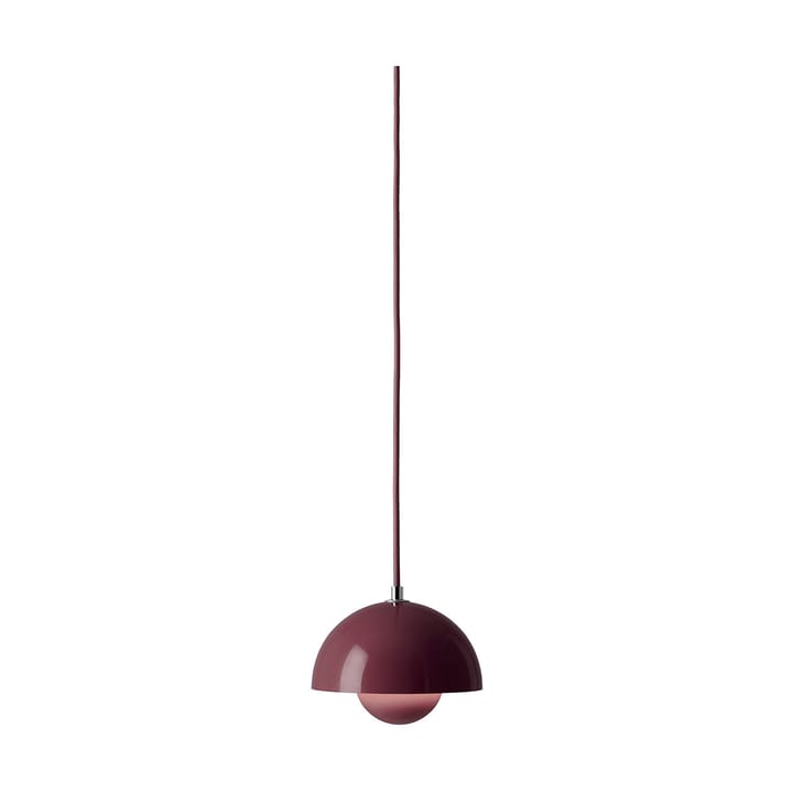 Flowerpot VP10 hanglamp, Dark plum &Tradition