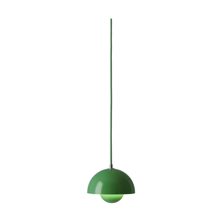 Flowerpot VP10 hanglamp, Signal green &Tradition