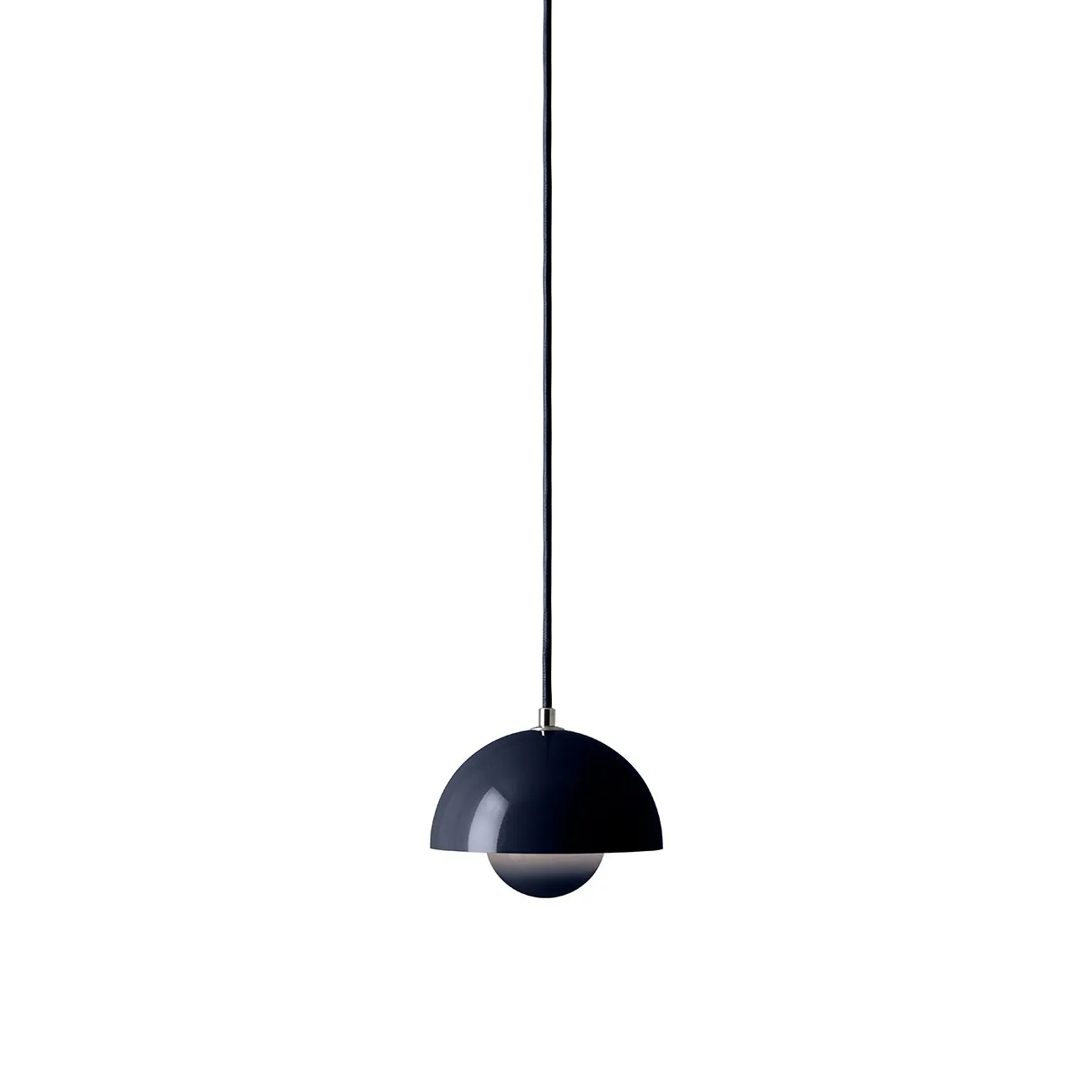 Flowerpot VP10 hanglamp, Steel blue &Tradition