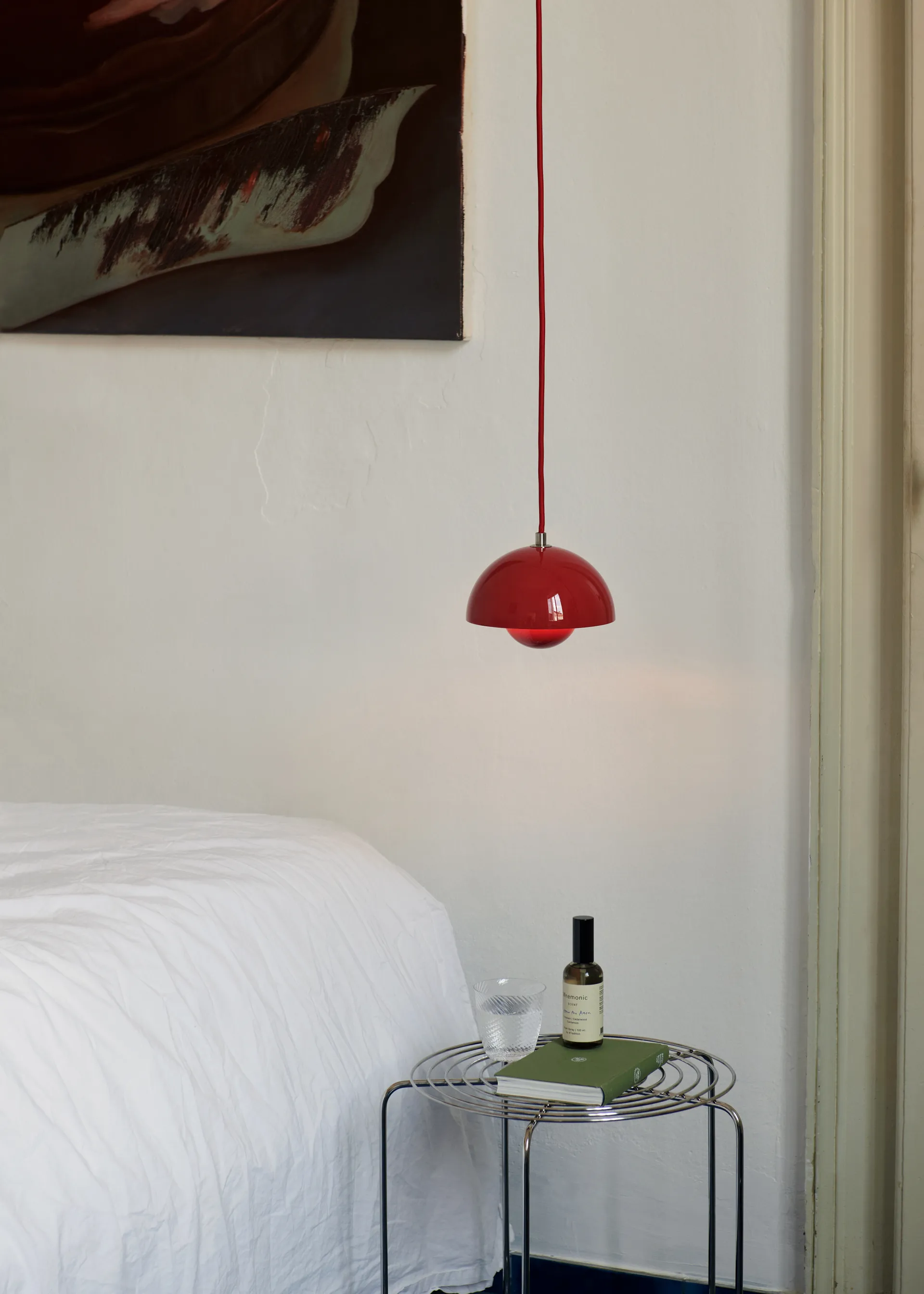 Flowerpot VP10 hanglamp, Vermilion red &Tradition