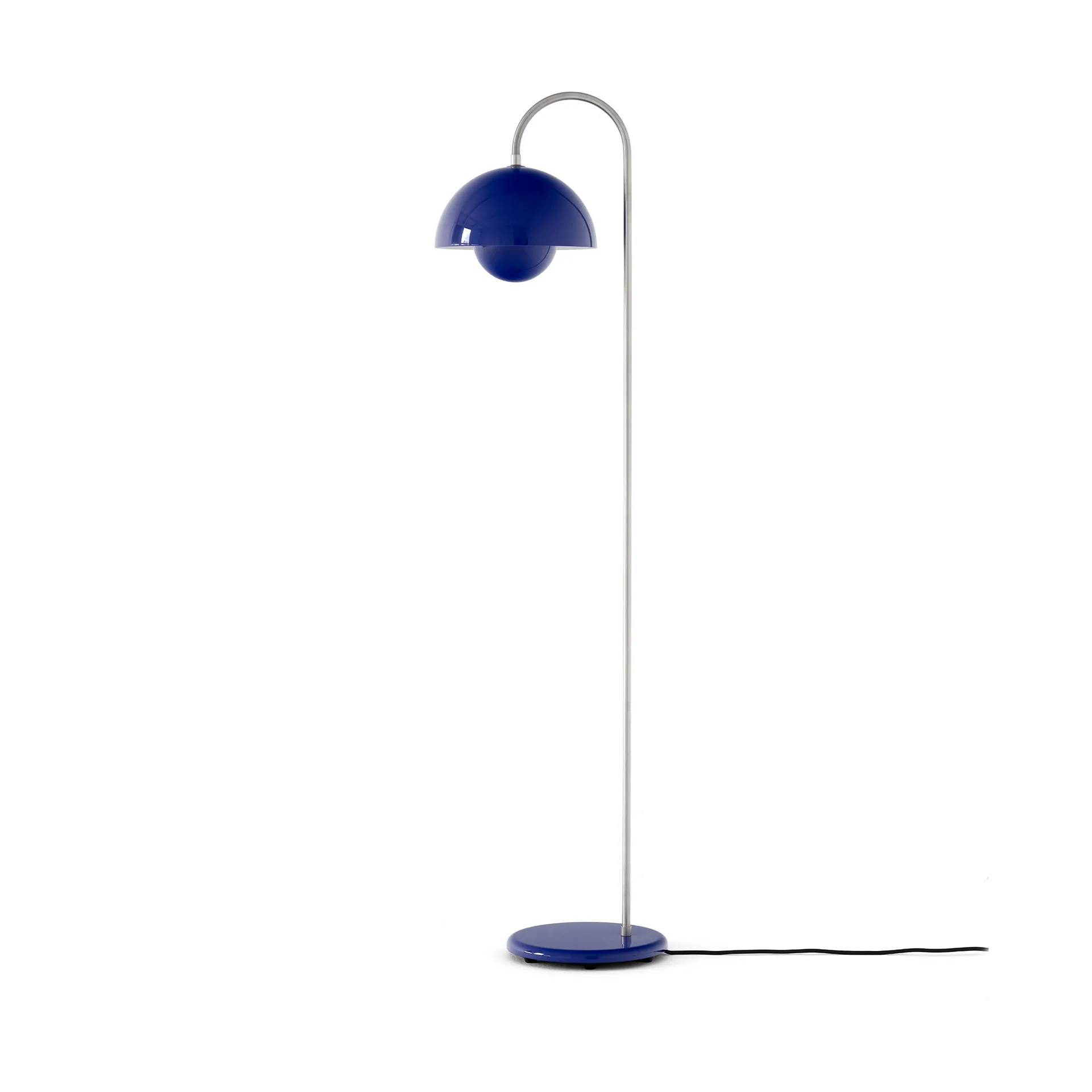 Flowerpot VP12 vloerlamp, Cobalt blue &Tradition