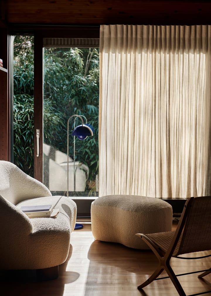 Flowerpot VP12 vloerlamp, Cobalt blue &Tradition