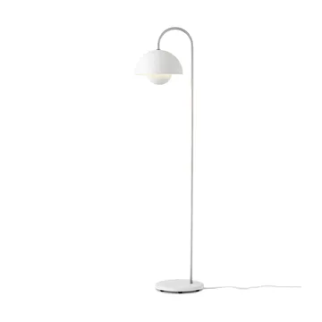 Flowerpot VP12 vloerlamp - Mat wit - &Tradition