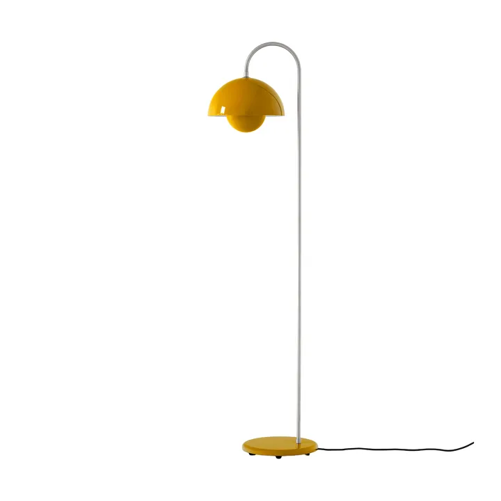 Flowerpot VP12 vloerlamp - mosterd - &Tradition