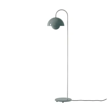 Flowerpot VP12 vloerlamp - Stone blue - &Tradition