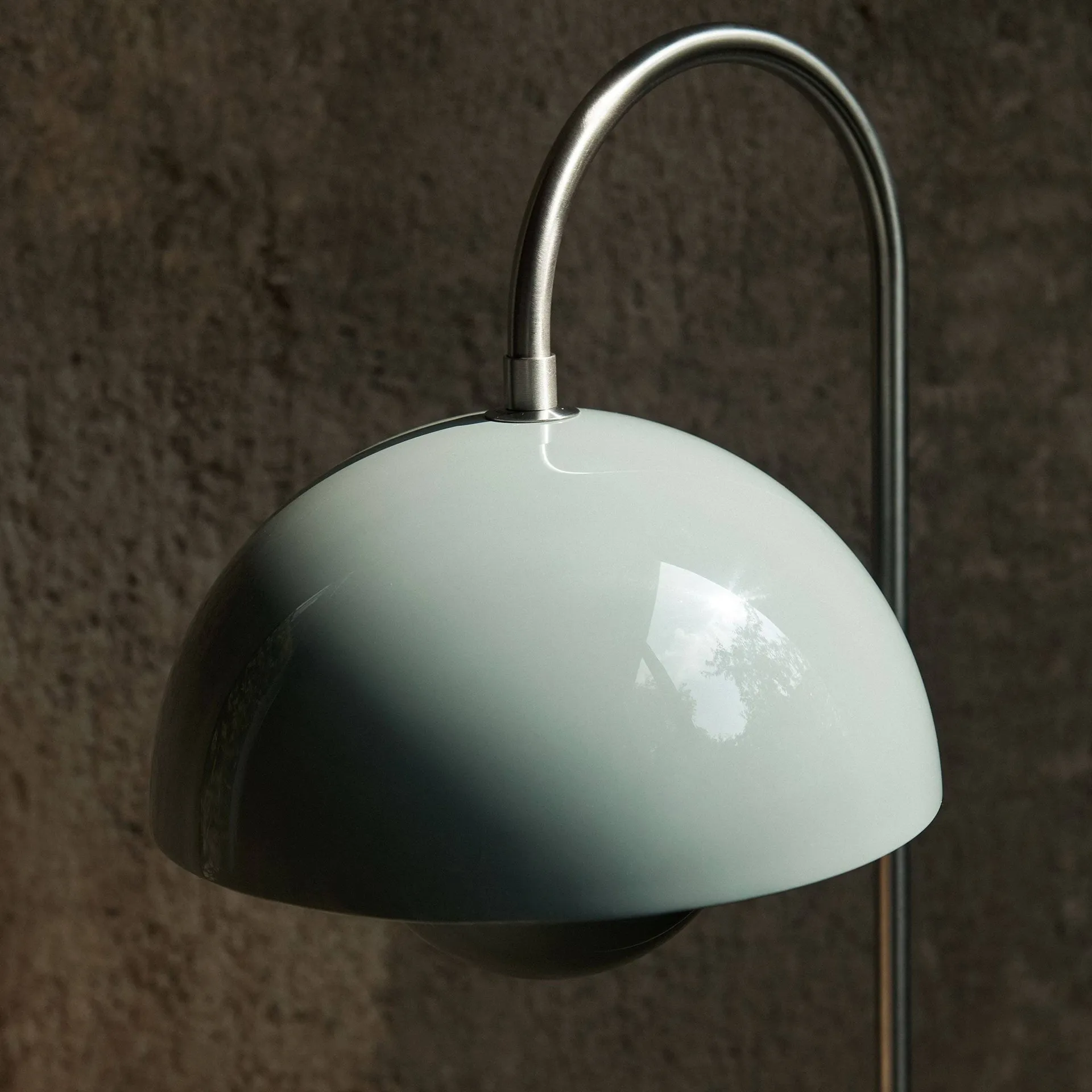 Flowerpot VP12 vloerlamp, Stone blue &Tradition