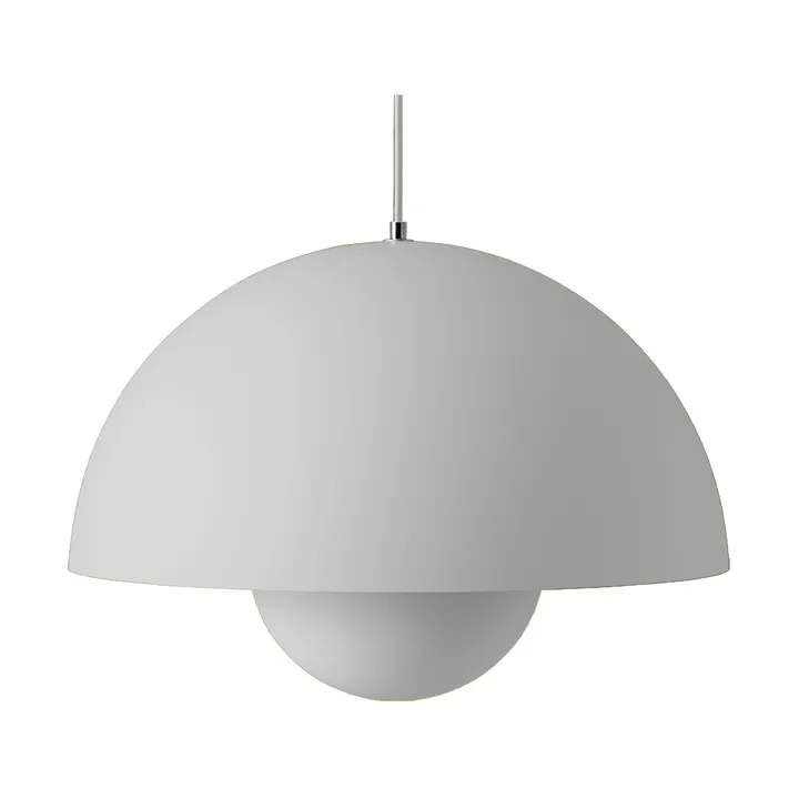 Flowerpot VP2 hanglamp groot - Mat lichtgrijs - &Tradition