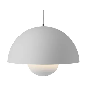 Flowerpot VP2 hanglamp groot - Mat lichtgrijs - &Tradition