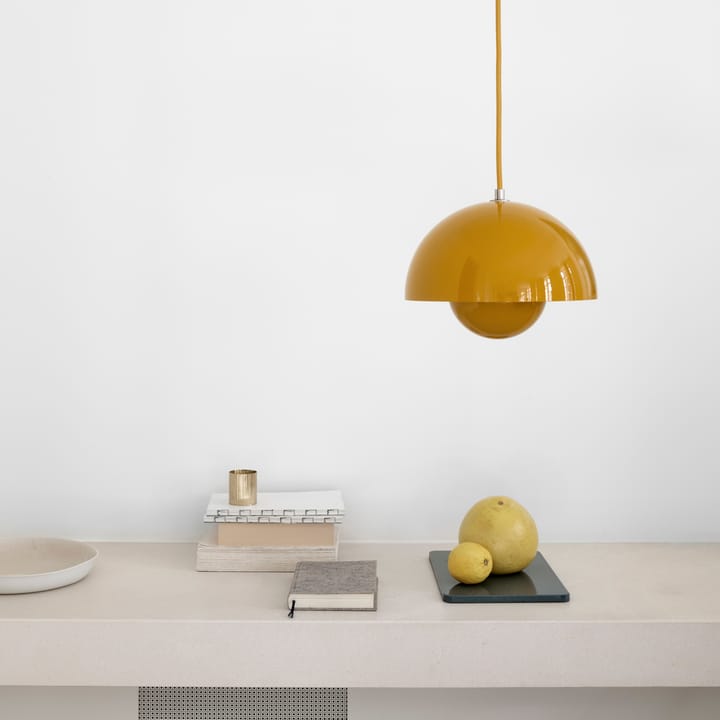Flowerpot VP2 hanglamp groot, mosterd &Tradition