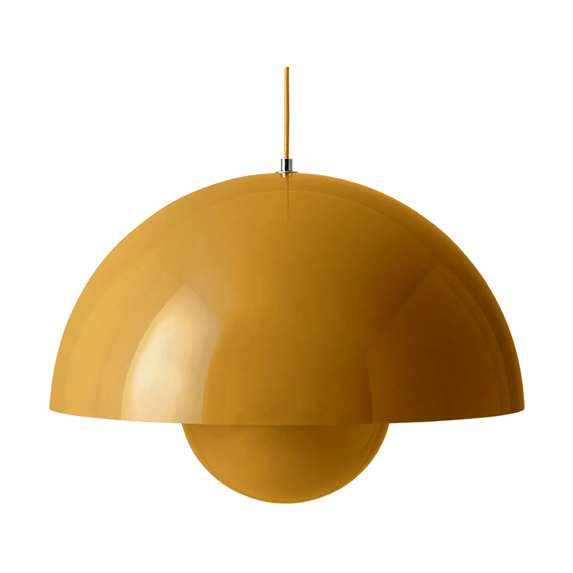 Flowerpot VP2 hanglamp groot, mosterd &Tradition