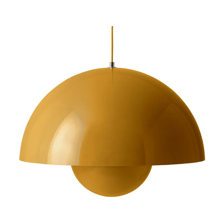 Flowerpot VP2 hanglamp groot - mosterd - &Tradition